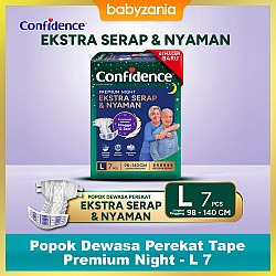 Confidence Popok Dewasa Perekat Tape Premium...