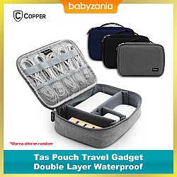 Copper Tas Pouch Travel Gadget Double Layer Waterproof (Free Gift)