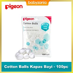 Pigeon Cotton Ball Kapas Bayi Isi 100 pcs