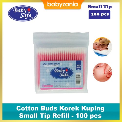 Baby Safe Cotton Buds Small Refill - 100 pcs