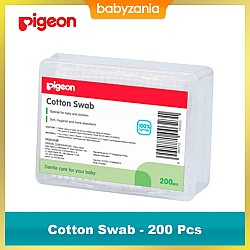 Pigeon Cotton Swab - 200 Pcs