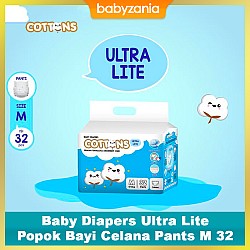 Cottons Baby Diapers Ultra Lite Popok Bayi Celana...