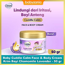 Cussons Baby Cuddle Calm Face & Body Cream Chamomile Lavender - 50 gr