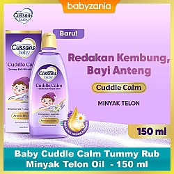 Cussons Baby Cuddle Calm Tummy Rub Minyak Telon Oil  - 150 ml