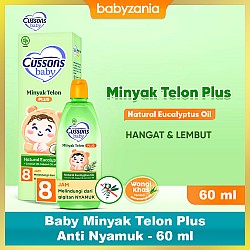 Cussons Baby Minyak Telon Plus Anti Nyamuk - 60 ml