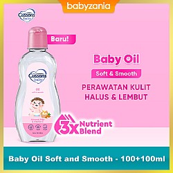 Cussons Baby Oil Soft and Smooth - 100+100ml