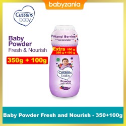Cussons Baby Powder Fresh and Nourish - 350+100gr