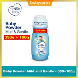 Cussons Baby Powder Mild and Gentle - 350+100gr