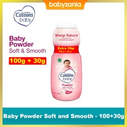 Cussons Baby Powder Soft and Smooth - 100+30gr