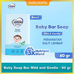 Cussons Baby Soap Bar Mild and Gentle - 60 gr