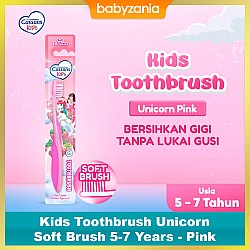 Cussons Kids Toothbrush Unicorn Soft Sikat Gigi Anak 5-7 Years - Pink