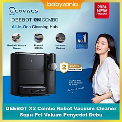 Ecovacs DEEBOT X2 Combo Robot Vacuum Cleaner Sapu...