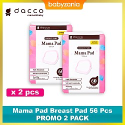 Dacco Mama Pad Breast Pad 56 Pcs - PROMO 2 PACK