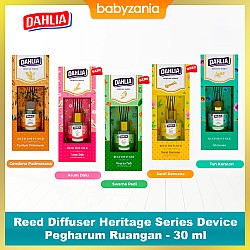 Dahlia Reed Diffuser Heritage Series Device Pegharum Ruangan - 30 ml