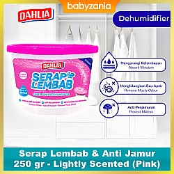 Dahlia Serap Lembab & Anti Jamur 250 gr - Lightly Scented (Pink)