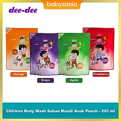 Dee Dee Children Body Wash Sabun Mandi Anak Pouch...