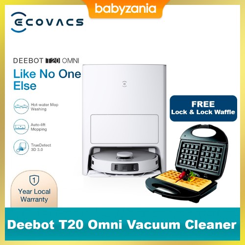 Ecovacs Deebot T20 Omni Vacuum Cleaner Sapu Vacum Pel Vakum Mop