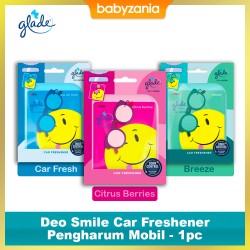 Glade Deo Smile Car Freshener Pengharum Mobil - 1...