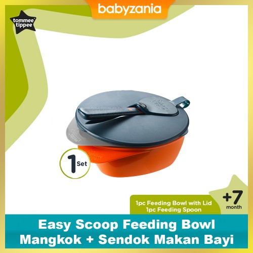 Tommee Tippee Easy Scoop Feeding Bowl - Tersedia 2 Pilihan Warna