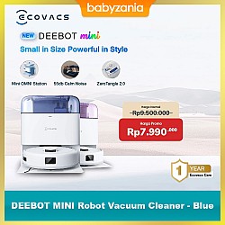 Ecovacs DEEBOT MINI Robot Vacuum Cleaner - Blue