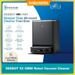 Ecovacs DEEBOT X2 OMNI Robot Vacuum Cleaner Sapu...