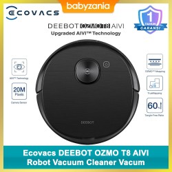 Ecovacs DEEBOT OZMO T8 AIVI Robot Vacuum Cleaner...