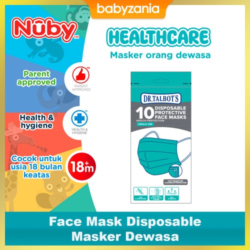 Nuby Face Mask Disposable Masker Dewasa
