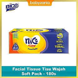 Nice Facial Tissue Tisu Wajah Soft Pack - 180...