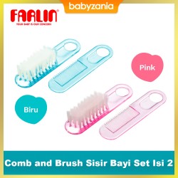 Farlin Comb and Brush / Sisir Bayi Set Isi 2