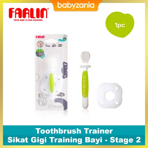 Farlin Toothbrush Trainer Sikat Gigi Training Bayi - Stage 2