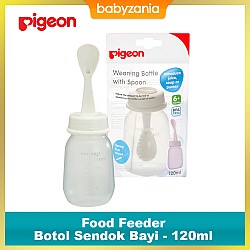 Pigeon Food Feeder Botol Sendok Bayi - 120ml