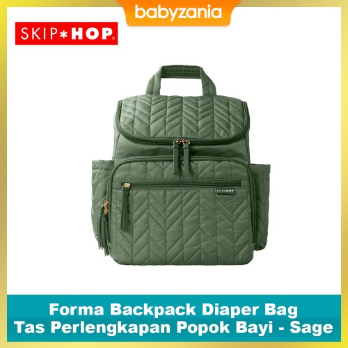 Skip Hop Forma Backpack Diaper Bag Tas Perlengkapan Popok Bayi - Sage