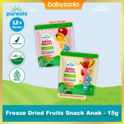 Pureats Freeze Dried Fruits Snack Buah Anak - 15...