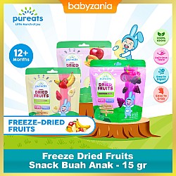 Pureats Freeze Dried Fruits Snack Buah Anak - 15...