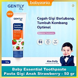 Gently Baby Essential Toothpaste Pasta Gigi Anak Strawberry - 50 gr