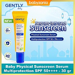 Gently Baby Physical Sunscreen Serum Multiprotection SPF 50++++ 30 gr