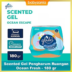 Glade Scented Gel Pengharum Ruangan 180 gr - Ocean Fresh