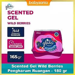 Glade Scented Gel Pengharum Ruangan 180 gr - Wild Berries