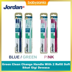 Jordan Sikat Gigi Dewasa Green Clean Change -...