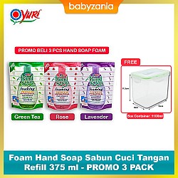 Yuri Foam Hand Soap Sabun Cuci Tangan Refill 375...