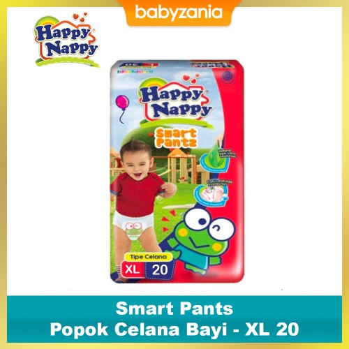 Happy Nappy Smart Pants Popok Celana Bayi - XL 20