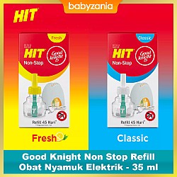 HIT Good Knight Non Stop Refill Obat Nyamuk Elektrik - 35 ml