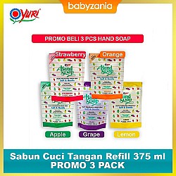 Yuri Hand Soap Sabun Cuci Tangan Refill 375 ml -...