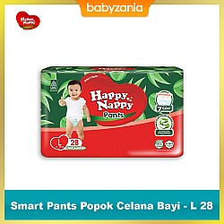 Happy Nappy Smart Pants Popok Celana Bayi - L 28