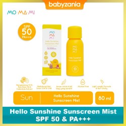 Momami Hello Sunshine Baby Sunscreen Mist SPF 50...