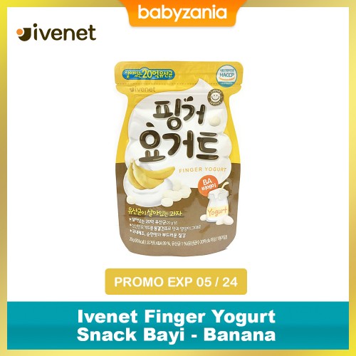 Ivenet Finger Yogurt Snack Bayi - Banana