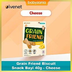 Ivenet Grain Friend Biscuit Snack Bayi 40gr -...