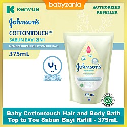 Johnsons Cotton Touch Top To Toe Hair and Body...