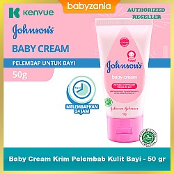 Johnsons Baby Cream Krim Pelembab Kulit Bayi - 50...