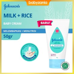 Johnsons Baby Cream Milk and Rice Tube / Krim...